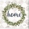 Eucalyptus Wreath A by Marla Rae 14" x 14" Canvas Wall Art (Set of 2)
